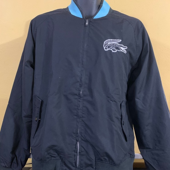 lacoste live varsity jacket